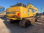 Used Excavator in yard